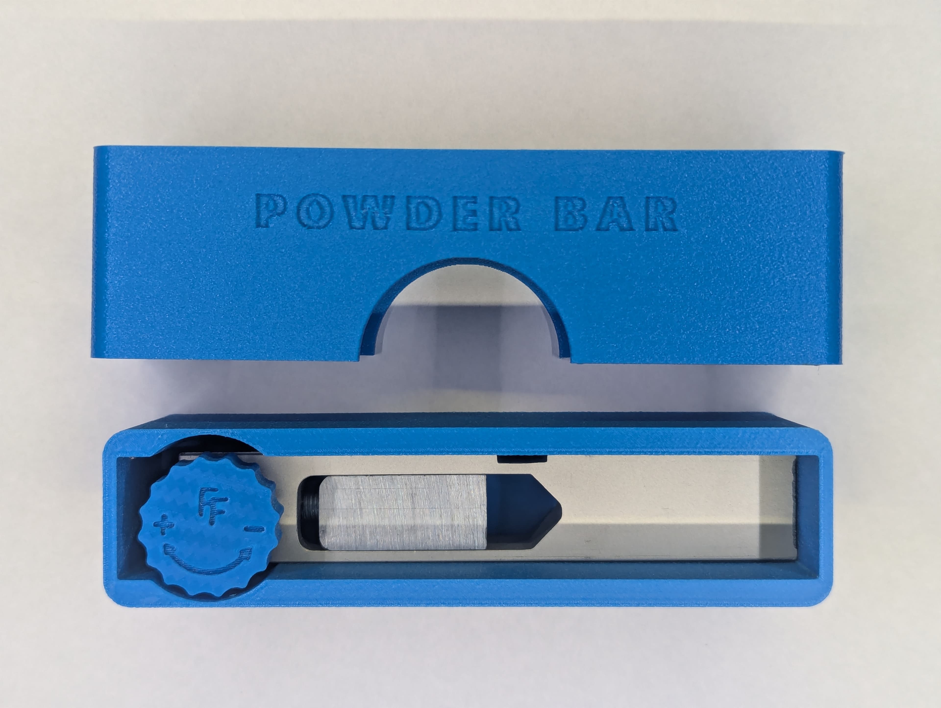 Dillon Precision Powder Bar Box — Single Bar With Knob